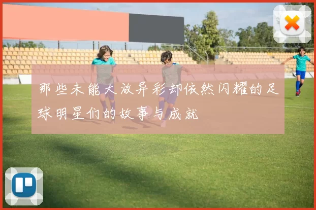 那些未能大放异彩却依然闪耀的足球明星们的故事与成就
